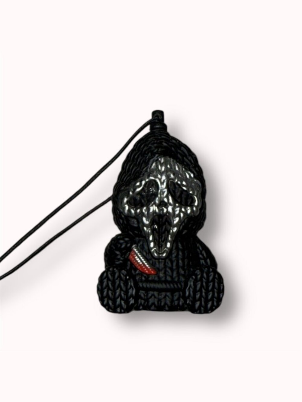 FREE WITH $30+ Ghost Face Handmade By Robots micro figure charm